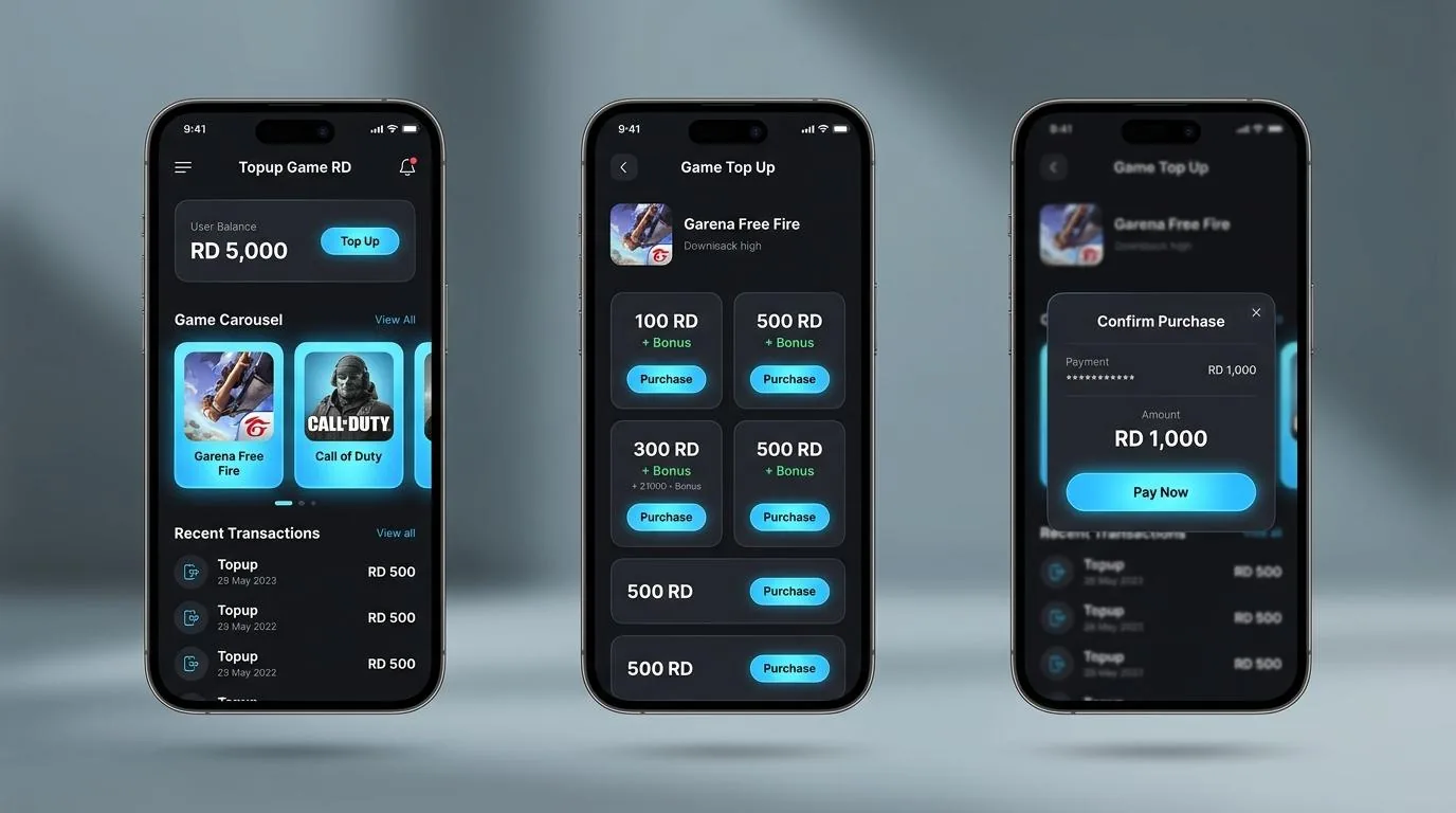 Gameplay Royal Dream dengan chip gold dari Topup RD Murah Plus